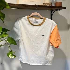 Vans cropped tee